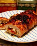 Мясной рулет в духовке