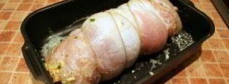 мясной рулет в духовке. Шаг 10