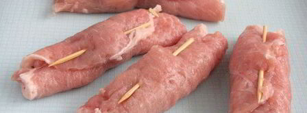 мясные рулетики по-деревенски. Шаг 9