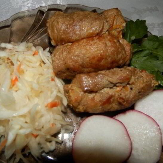 Рецепт мясные рулетики