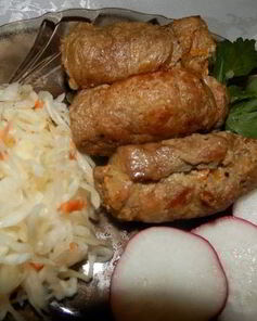 Мясные рулетики
