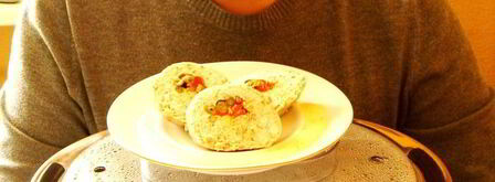 паровой рулет с овощным соусом. Шаг 6