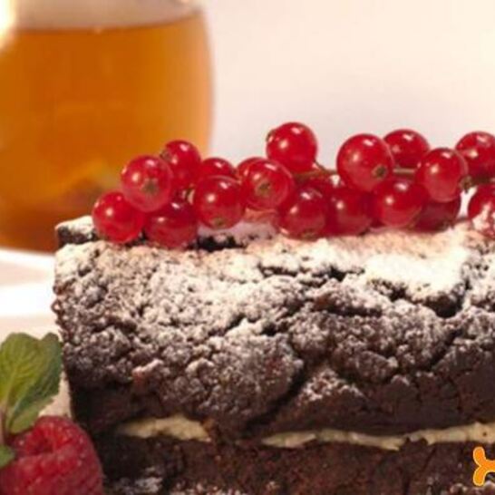 Рецепт рулет баунти и чай с фруктами