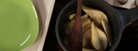 рулет баунти и чай с фруктами. Шаг 7