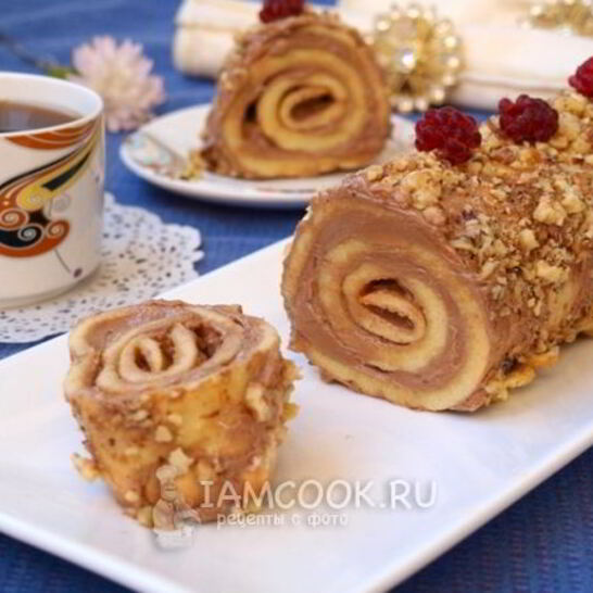 Рецепт рулет бисквитный по госту