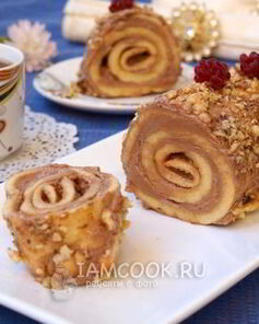 Рулет бисквитный по ГОСТу