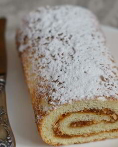 Рулет из бисквита