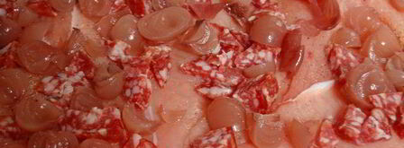 рулет из индейки с салями. Шаг 5