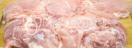 рулет из курицы с черносливом. Шаг 6