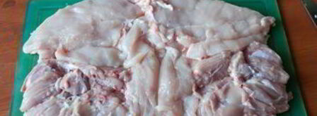 рулет из курицы с печенью. Шаг 2