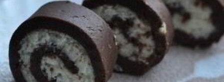 рулет из печенья без выпечки. Шаг 6