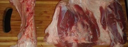 рулет из рульки в мультиварке. Шаг 2