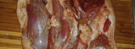 рулет из рульки в мультиварке. Шаг 4