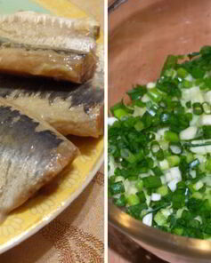 Рулет из селедки