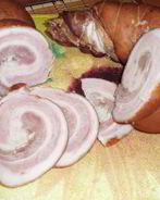 Рулет из свиной брюшины