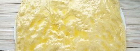 рулет с маком из дрожжевого теста. Шаг 12