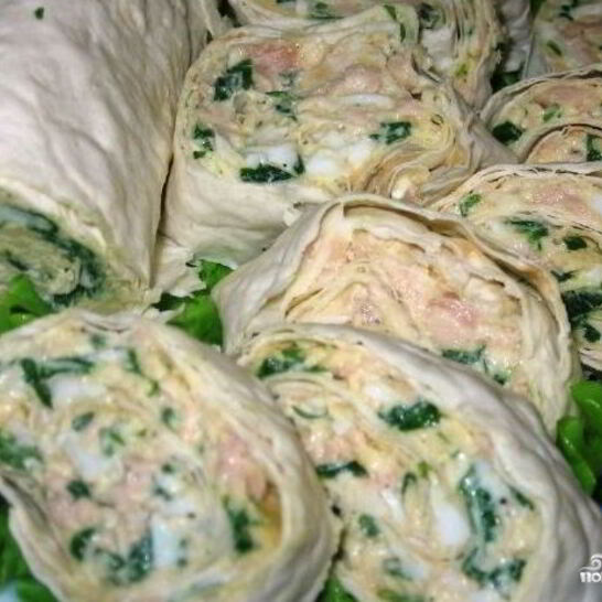 Рецепт рулет с печенью трески