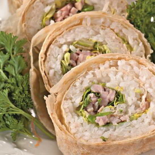 Рецепт рулет с рисом