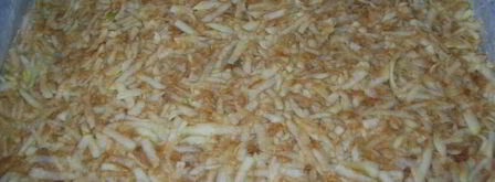 рулет с яблоками. Шаг 2