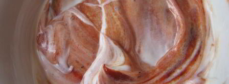 рулетики из баклажанов с отварной телятиной. Шаг 8