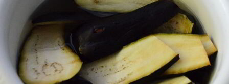 рулетики из баклажанов с творогом и сыром. Шаг 2