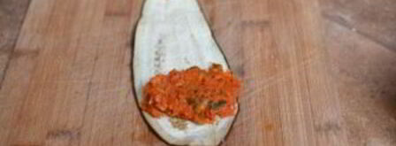 рулетики из баклажанов. Шаг 8