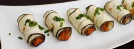 рулетики из баклажанов. Шаг 9