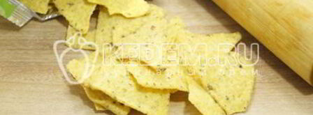 рулетики из куриного филе с начинкой. Шаг 6