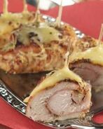 Рулетики из телятины с сыром