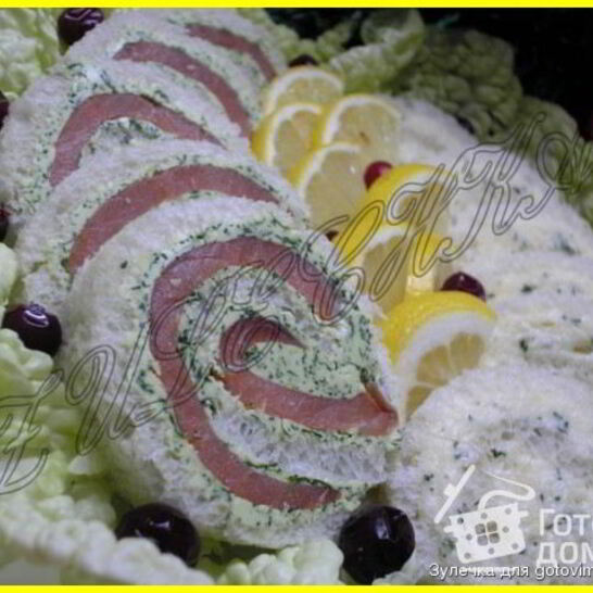 Рецепт рулетики праздничные