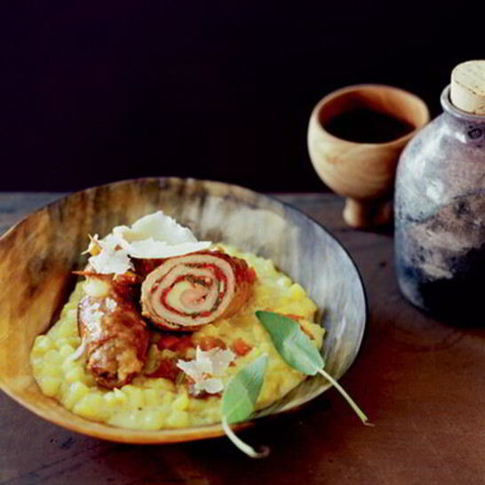 Рецепт рулеты из свинины с картофелем