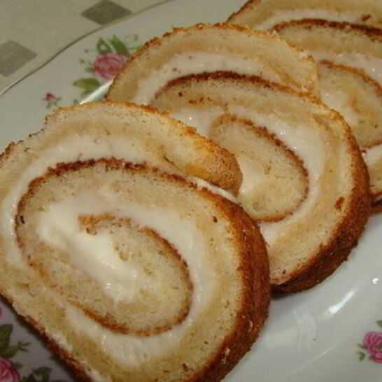 Рецепт сладкий рулет по госту к чаю