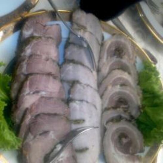 Рецепт свиной рулет