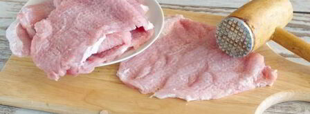 свиные рулетики с грибами. Шаг 4