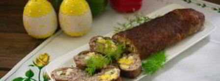 сырно-мясной рулет. Шаг 8