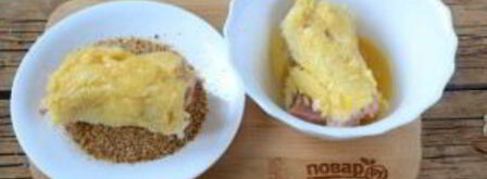 сытные рулетики из хлеба. Шаг 4