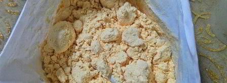 яичный рулет с сыром мозаика. Шаг 4