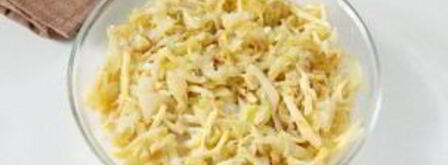 яичные рулетики с капустой. Шаг 4