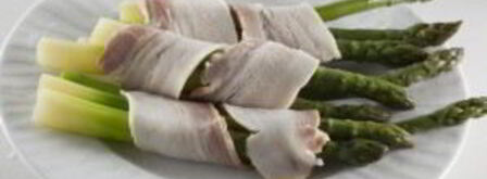 запеченные рулетики из спаржи. Шаг 2