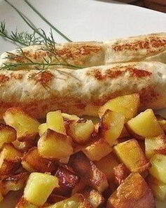 Сочные домашние сосиски из куриного филе