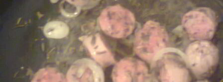 сосиски с яйцом. Шаг 3