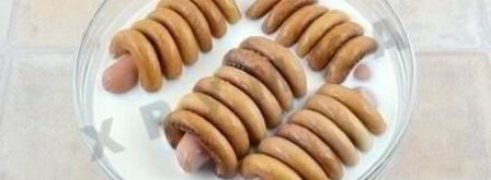 сосиски в сушках. Шаг 3