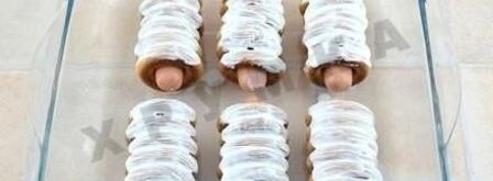 сосиски в сушках. Шаг 5