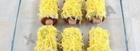 сосиски в сушках. Шаг 6