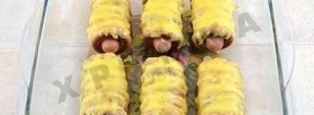 сосиски в сушках. Шаг 7