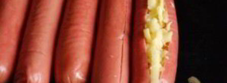 сосиски, запеченные с сыром. Шаг 2