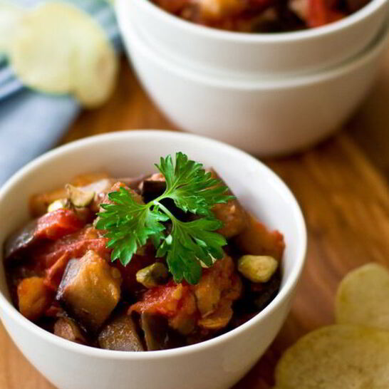 Рецепт соте из баклажанов