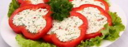 сыр с перцем и зеленью. Шаг 3