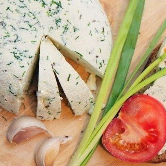 Рецепт сыр с зеленью