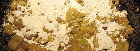 баклажанный кокот в тарталетках. Шаг 6